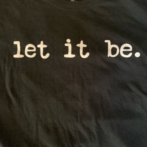 Beatles Lyrics Shirt - Picture 2 of 2